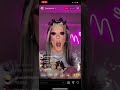 Gigi Goode talking about her prounouns - Instagram Live