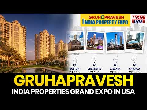 Gruhapravesh India Properties Expo in USA | Explore Top Indian Real Estate Projects | @mahatvusa