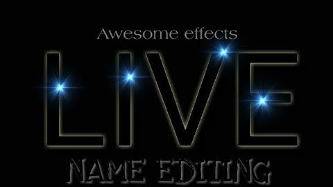 Lighting Blink Text | Kine Master | Editing Art | Learn Easy Edit | Stylish Name Trick | new effect