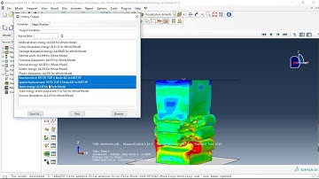 Simulation linear and nonlinear buckling in Abaqus
