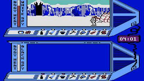 Atari 8bit game - Spy vs Spy 3 - Final