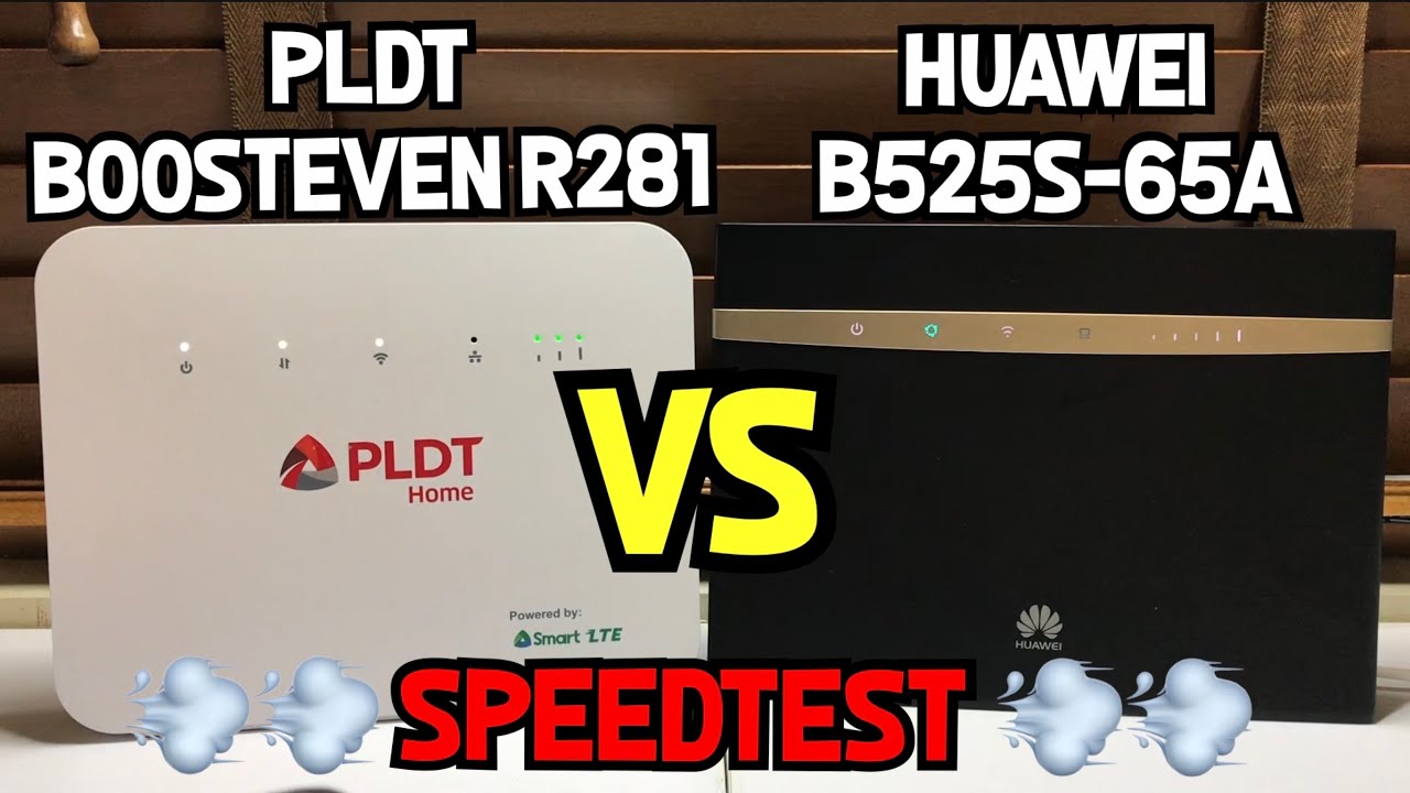 PLDT Boosteven R281 vs Huawei B525s-65a “Mamba” Speedtest! Overrated nga ba? Patas na Test!