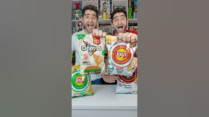 Doritos de Burger King 🍔 Lays de KFC 🍗🤯 #sisomosgemelos #doritos #lays #sabritas #kfc #burgerking