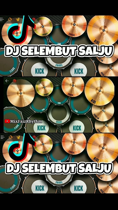 DJ SELEMBUT SALJU |REAL-DRUM COVER