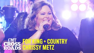 FOR KING + COUNTRY &amp; Chrissy Metz Perform &quot;Go Tell It On The Mountain&quot; | CMT Crossroads Christmas