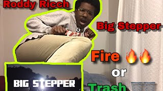 Roddy Ricch - Big Stepper [Official Music Video]|REACTION|