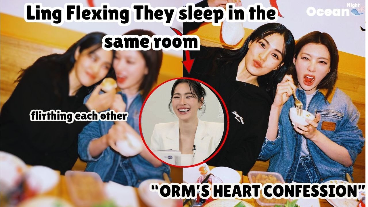 Ling Flexes Sleeping With Orm in Paris During The Live 🤭#lingorm #gl