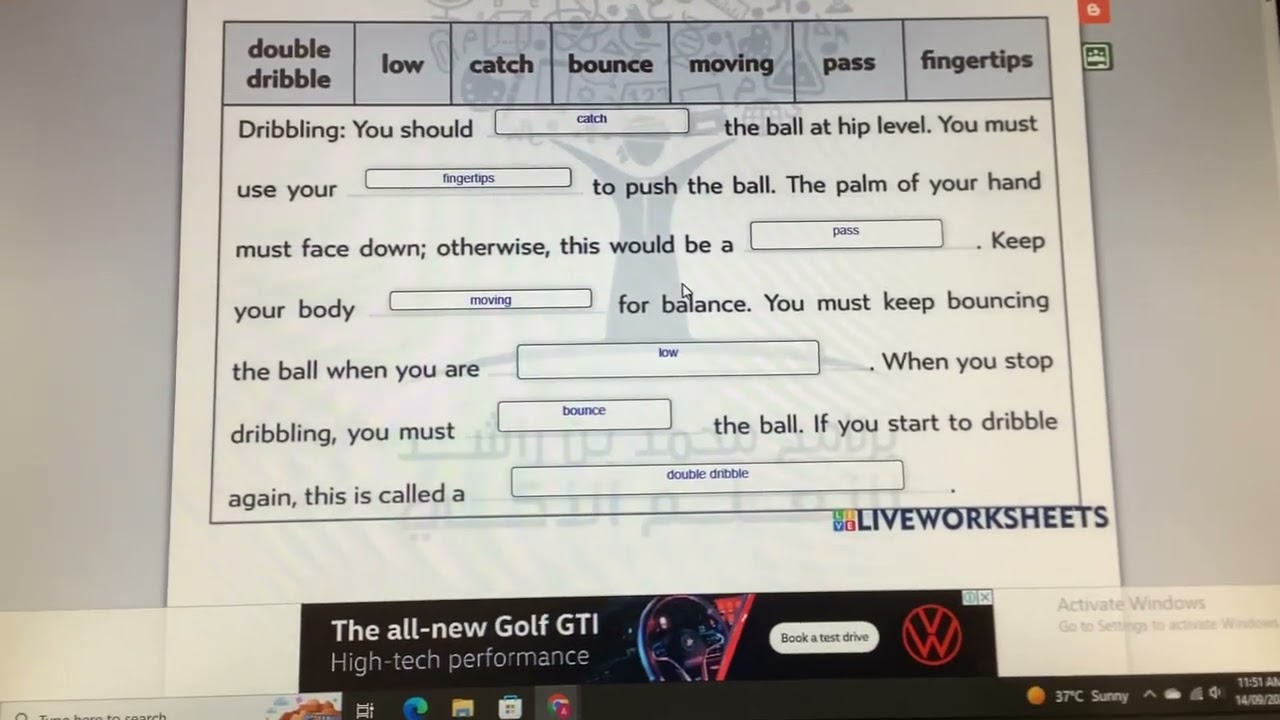 It was not able to check the answers. - YouTube