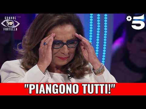 Video IL GF VIP SI FERMA! Il dramma atroce di Alessandra Mussolini fa piangere Cesara Buonamici