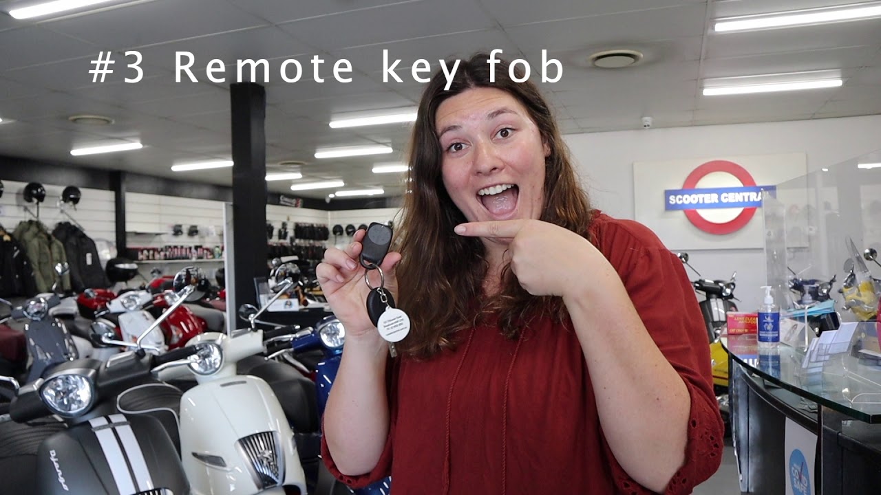How To Open Your Scooters Saddle and Storage - YouTube