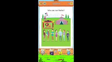 Braindom 2 Level 8 Who can run faster Answers and Solutions