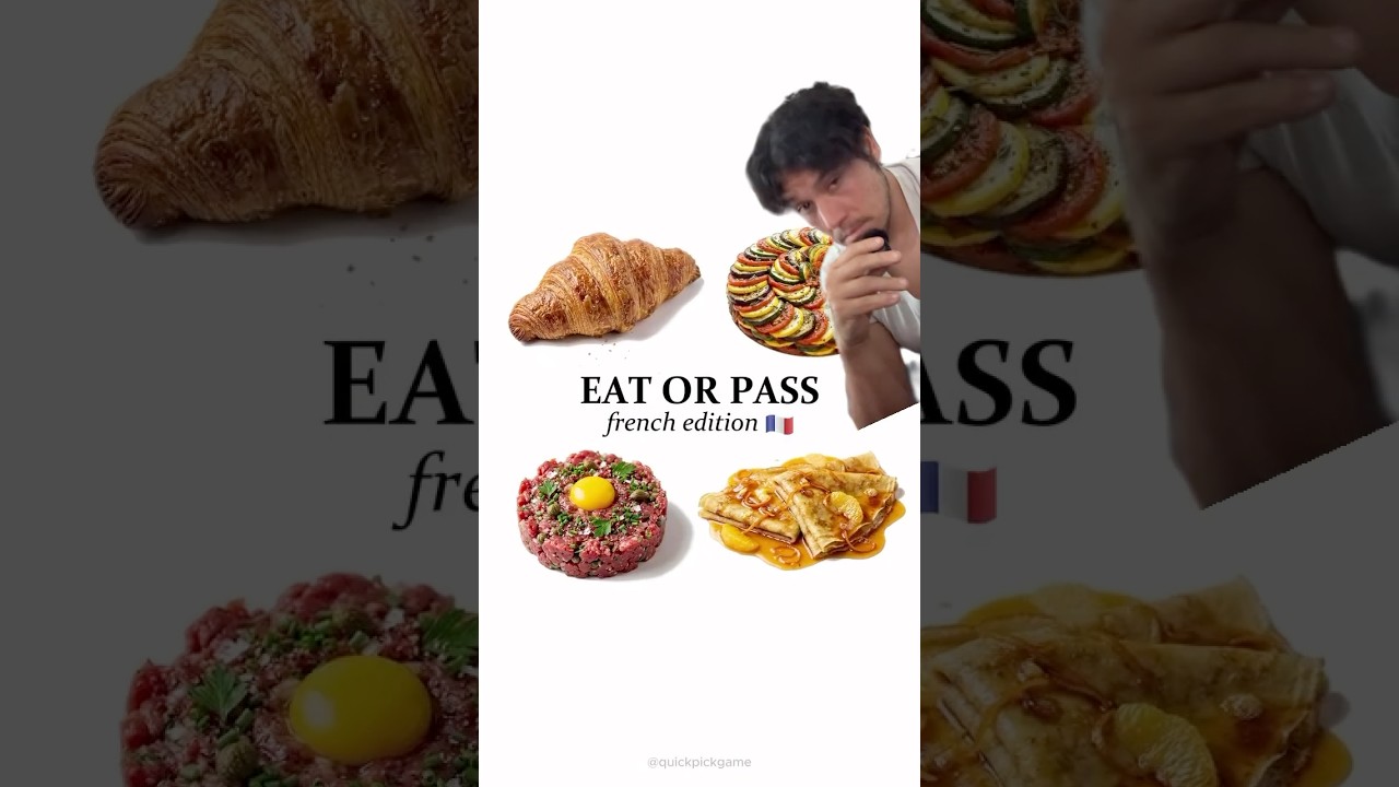 French Food speed run… Go!