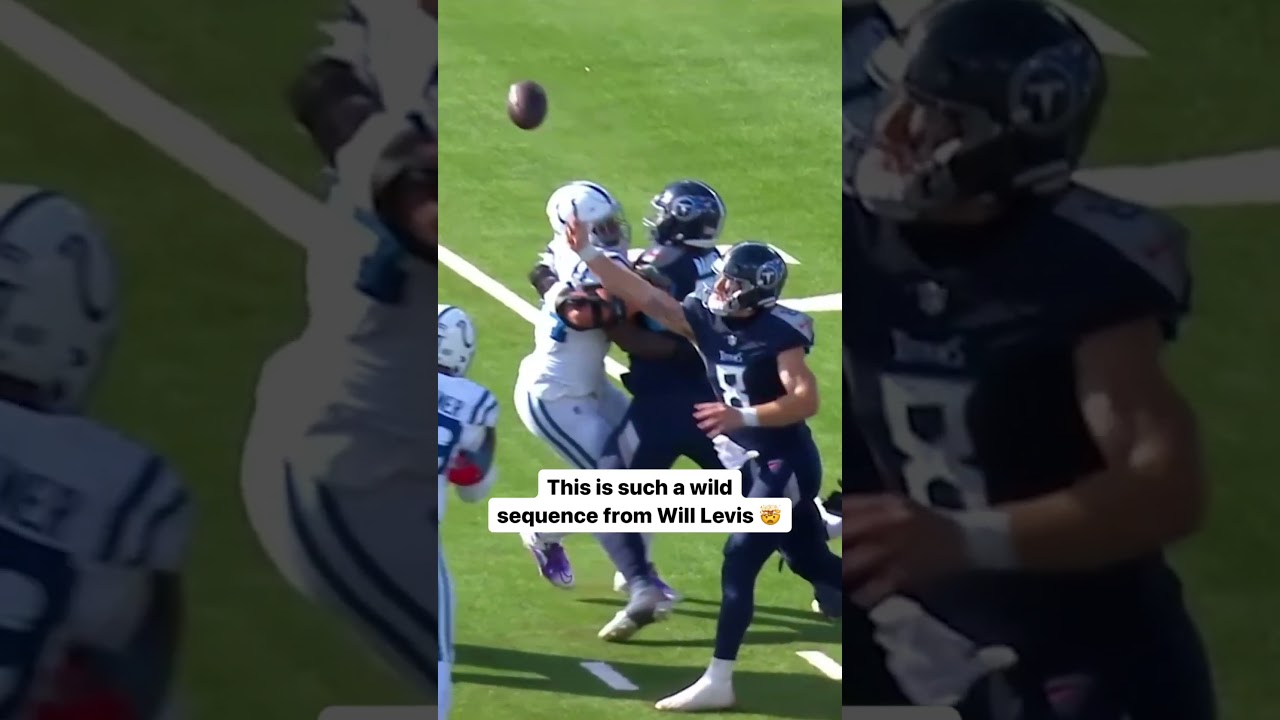 A+ effort and awareness here from Will Levis #shorts #nfl