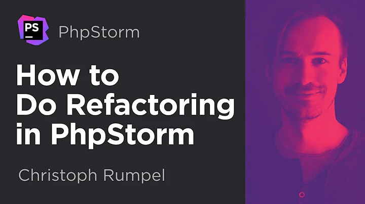 How to do refactoring in PhpStorm – PhpStorm Tips with Christoph Rumpel