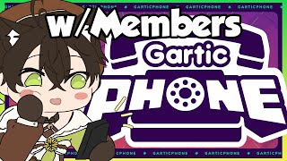 【Gartic Phone】 w/Members Garlic keeps trolls away Community Night