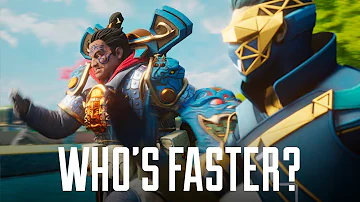 Do different legends have different speeds apex legends?