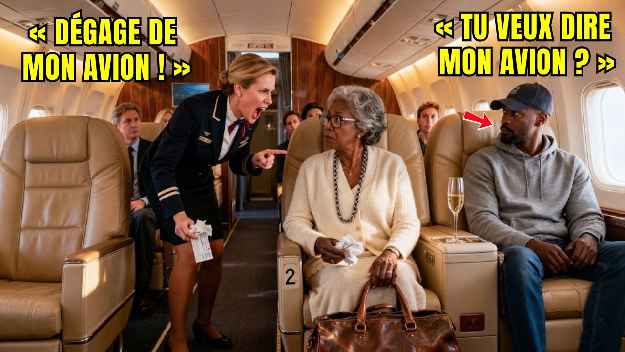 J’étais assise au siège 2C, un billet de première classe que j’avais économisé pendant trois mois, quand l’hôtesse m’a regardée de la tête aux pieds et a dit : « Vous avez l’air pauvre....
