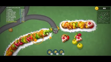 worms zone mobile game part 7 @Sauravgameing007 @sauravgamer10 #viral