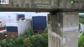 Aibot X6 Uav Inspects The Köhlbrand Bridge In Hamburg