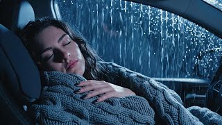 Soft Rain Inside a Warm Car at Night for Deep Sleep and Calm Mind screenshot 3