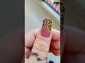 💅💚🤍 Easy nailart design for beginners #nailart #naildesign #nailart2023 #ytshorts #shorts
