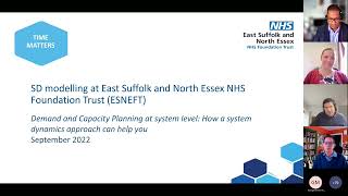 Demand and Capacity - System Dynamics modelling at East Suffolk and North Essex NHS Foundation Trust
