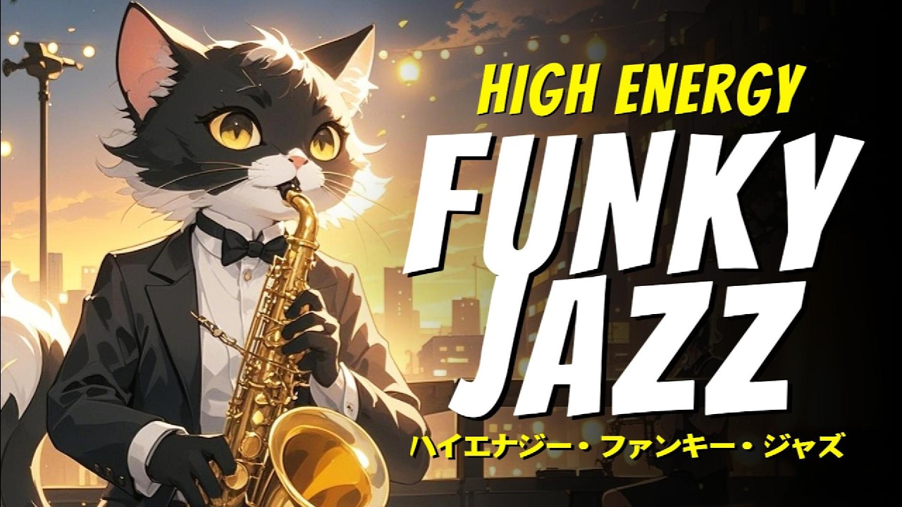 [Playlist] High-Energy Funky Jazz｜ハイエナジー・ファンキー・ジャズ