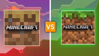 Minecraft Vs Minecraft Trial Full Comparison! 🔥