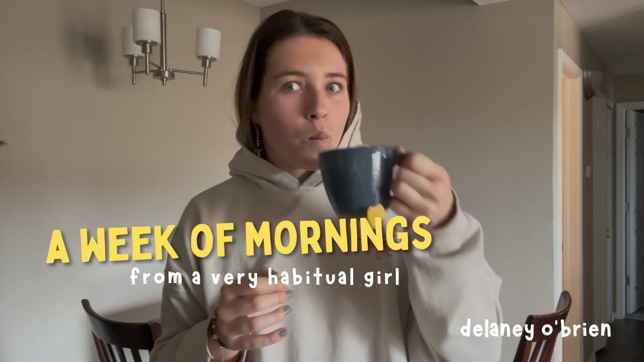 morning routine down pat! | a week of mornings in grad school - YouTube