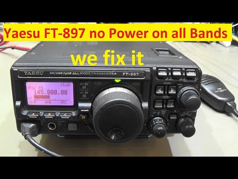 #227 REPAIR: Yaesu FT-897 no Transmitter Output Power