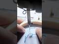outline manual embroidery #embroidery #sewing #foryou #freemotionembroidery
