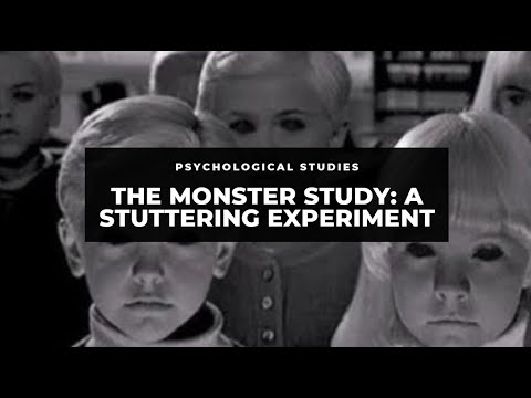 Darker Sides of Humanity: The Monster Study