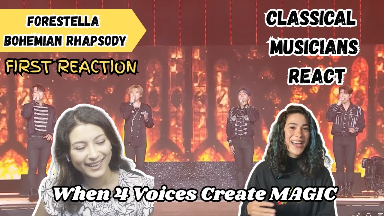 Sisters React to Forestella’s Mind Blowing “Bohemian Rhapsody” (First Reaction)