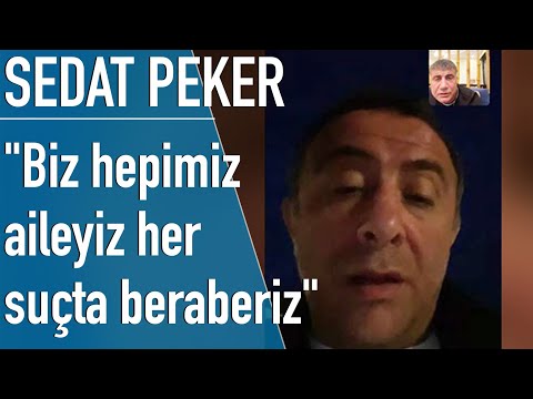 Sedat Peker, Erdoğan'ın yeğeninin eşi Serdar Ekşioğlu ile yaptığı konuşmayı yayınladı