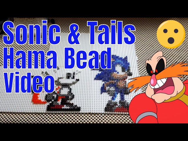 Sonic EXE Play With Me Perler Bead Pattern, Bead Sprites