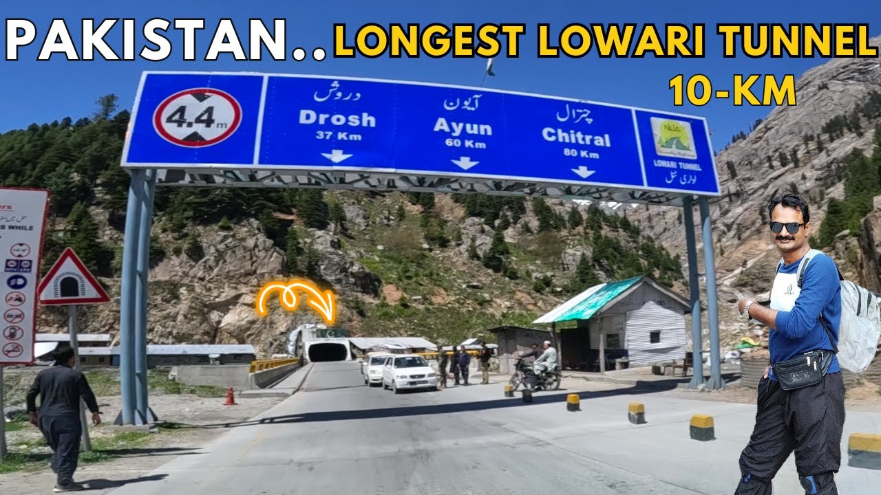 CROSSING LONGEST TUNNEL OF PAKISTAN ( LOWARI PASS ) ARRIVAL IN KALASH