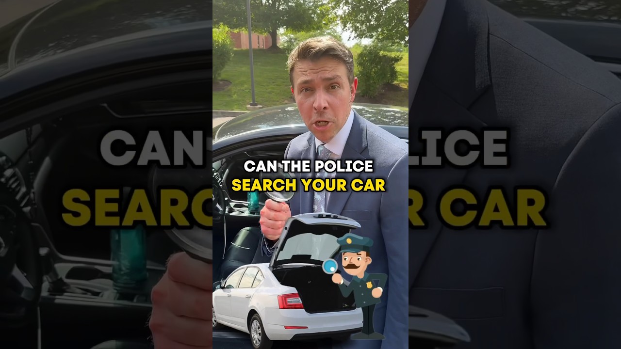Can the Police Search Your Car after a Traffic Stop!? #shorts