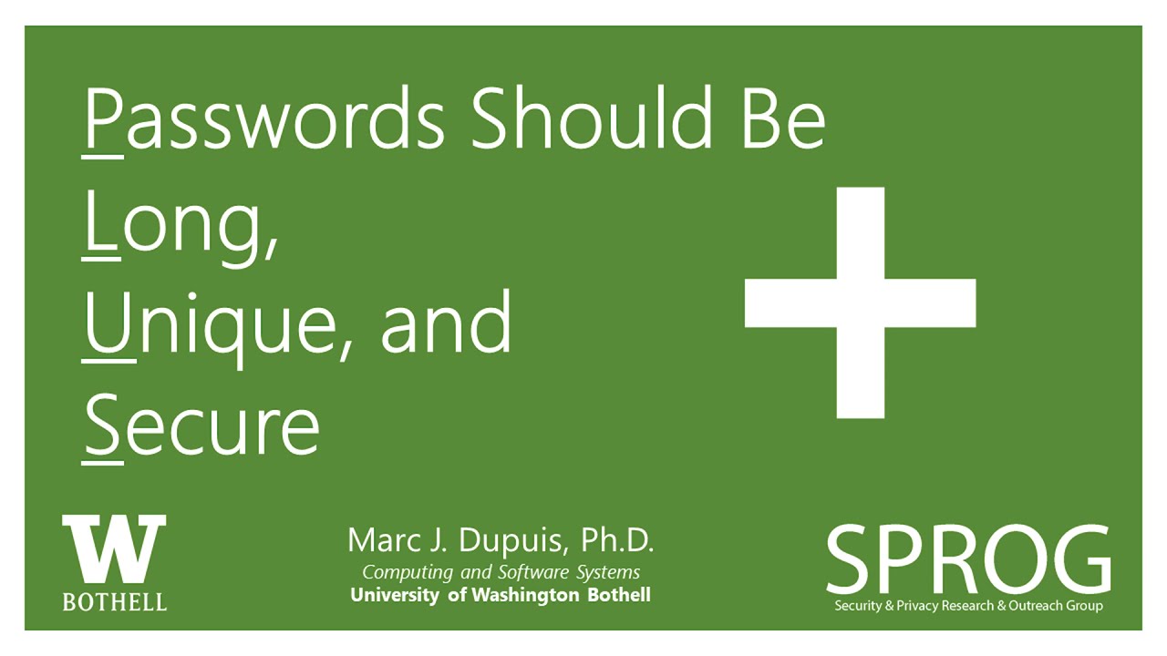 Managing Passwords in a Safe and Secure Manner