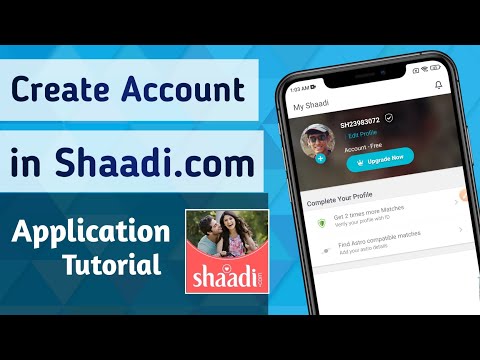 How to Create Account in Shaadi.Com Matrimony App