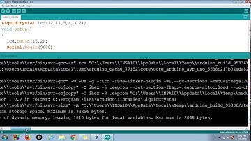 lcd interface with arduino uno on proteus simulation.