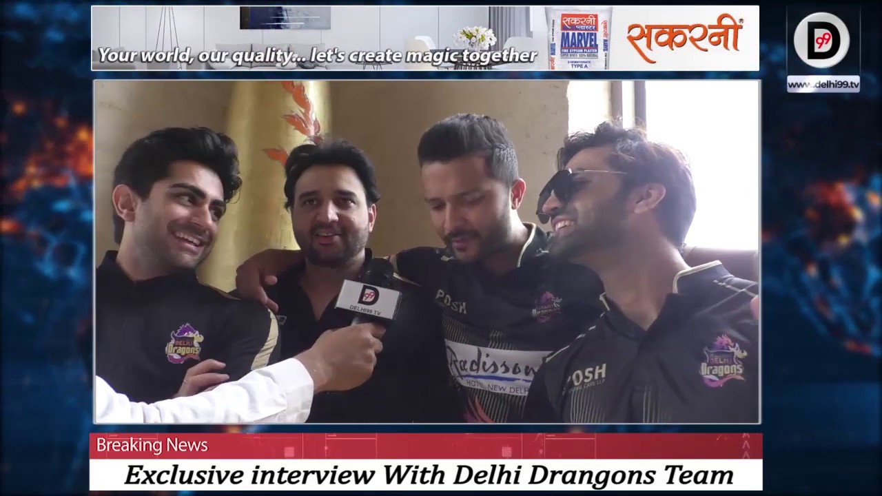 Exclusive with Delhi Dragons Team | Box Cricket League | Delhi99