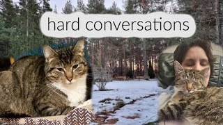 My cat died and telling the kids was scary