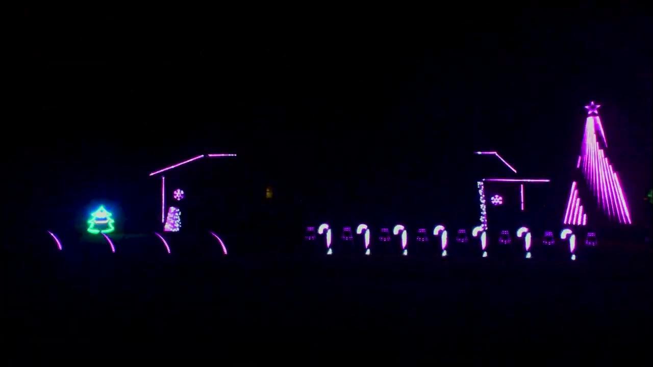 2021 Light Show Lights Of Christmas TobyMac ft. Owl City YouTube