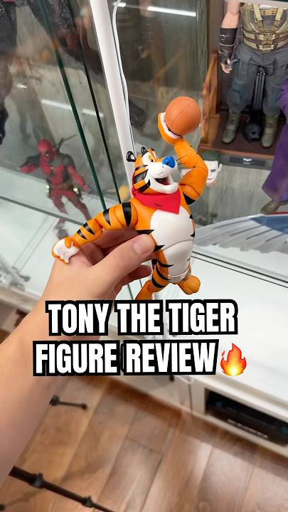 TONY THE TIGER FIGURE REVIEW🔥 #tonythetiger #frostedflakes #hottoys #actionfigures #toyreview #toys