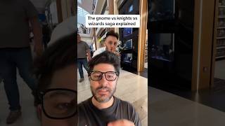 The Gnome Verse Knight Versus Wizard Saga Explained