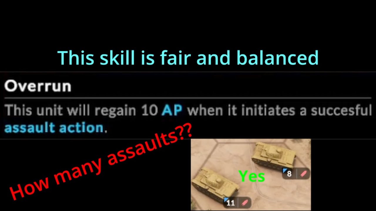 Overrun is Fair and Balanced - Total Tank Generals