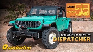 The Willys Dispatcher | 58th Easter Jeep Safari Concepts | Moab, Utah by Quadratec 2,128 views 1 month ago 4 minutes, 9 seconds