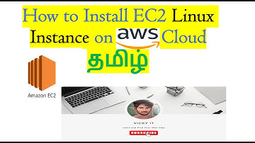 How To Launch EC2 Linux Instance on AWS Cloud - Tamil