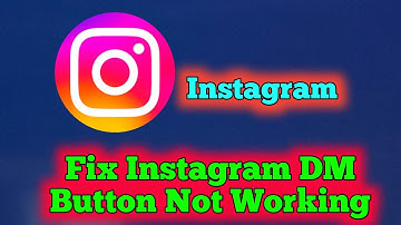 Instagram DM-knop werkt niet | Eenvoudige oplossing (2025) | Instagram-app werkt niet | Hoe het t...