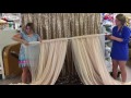 How to Set up a Double Backdrop How to Set up a Double Backdrop